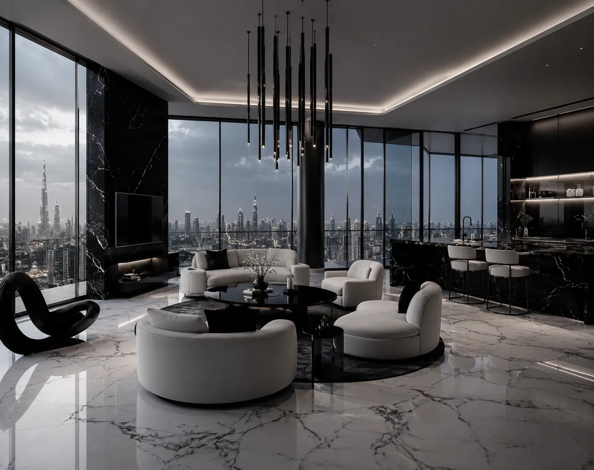 Luxury Dubai property interior
